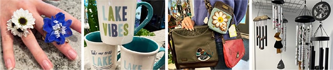 wearables and gifts available at Engwall Flowers